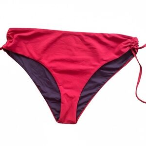 calzedonia bikini Bottom Red Brown Reversible  Bikini Bottom XL NWOT